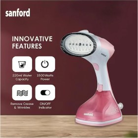 Resim Sanford Taşınabilir Buharlı Dikey Ütü Portatif Kırışıklık Giderici 220 Ml. 1640 Watt | SF2904GS 