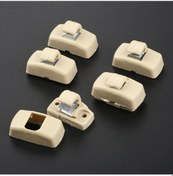 Resim Lasonstiges 5 Adet Güneşlik Güneş Kanca Kanca Kurulu Tutucu Alışveriş Rafı 443857562b4pk Audi Vw Passat B5 Polo Golf 4 Bej 