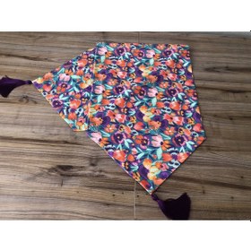 Resim Çiçek Karnavalı Desenli Runner Çok Renkli 