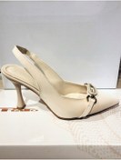 Resim PUNTO ARME CITY PUNTO AC671124-02 TAŞLI ARKASI AÇIK YUMUŞAK VE ESNEK ABİYE AYAKKABI 