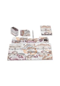 Resim Tabac 7650-348 Multicolor Suni Deri Sümen Takımı Atlas 