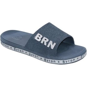Resim Brn Kaymaz Taban Unisex Deniz Plaj Havuz Terliği 