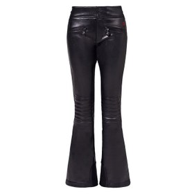 Resim Perfect Moment Aurora Mid Rise Flare Ski Pant Kadın Siyah Kayak Pantolonu 