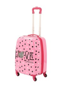 Resim Mçs Group Mçs V307 Abs Çocuk Valiz-pembe - Love Baskı Pembe 
