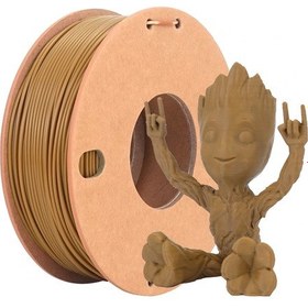 Resim Rhinolab Wood Pla Filament - Teak 250gr 