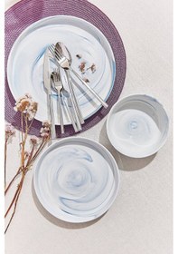 Resim Pasabahce Marble Porselen Pasta Tabağı Mavi - 1 Adet 