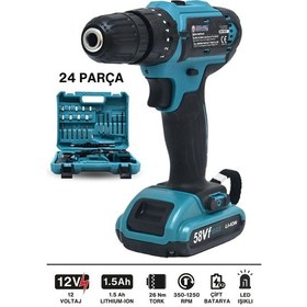 Resim Mur-Cell MUR-9022 12V Şarjlı Matkap 