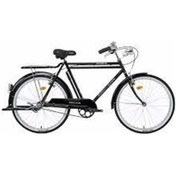 Resim BİSAN ROADSTAR GL HİZMET BİSİKLETİ 58CM V 26 JANT 1 VİTES PARLAK SİYAH BEYAZ 
