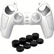 Resim Willowhaven Ps5 Kum Tutucu Kaymaz Kol Kılıfı 9 Parça Beyaz Başparlak Kapakları 