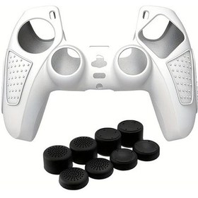 Resim Willowhaven Ps5 Kum Tutucu Kaymaz Kol Kılıfı 9 Parça Beyaz Başparlak Kapakları 