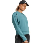 Resim adidas D4T Knıt Crew Kadın Sweatshirt İndigo 
