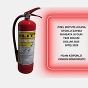 Resim KPR YANGIN RUHSATA UYGUN FOAM KÖPÜKLÜ YANGIN SÖNDÜRCÜ ÖZEL KISA KASA STOKLU SAYIDA 