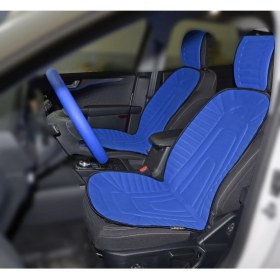 Resim Fiat Egea Cross Oto Koltuk Minderi Mavi Ön Iki Set 