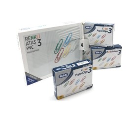 Resim Renkli Ataş Pvc 8'li Kutu 1666 