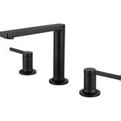 Resim Newarc Bold 3 Delıklı Lavabo Bataryası - Siyah 910561B Newarc