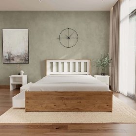 Resim Renazzo Stark Atlantik 2 Çekmeceli Kolay Kurulum Karyola - Çift Kişilik - 100X200 