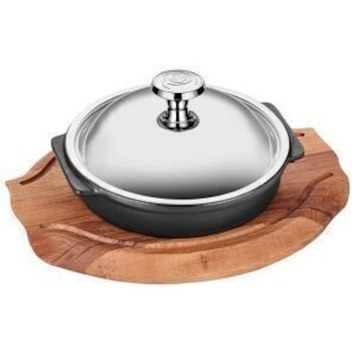 Döküm Demir Güveç 16Cm +P.Kapak +Nihale