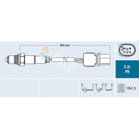 Resim Mercedes Sprinter 516 Cdi Oksijen Sensoru 2013-2018 Fae 75063 