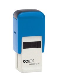 Resim Colop Q17 Kare Mavi Kasa Mavi Keçe - 17 x 17 MM 