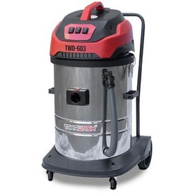 Resim Sanayi Tipi Üç Motorlu 60 Litre Süpürge - Twd-603 Uyumlu 