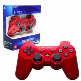 Resim Sony PS3 Joystick PS3 Kol Dualshock 3 Kırmızı 