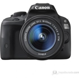 Resim Canon Eos 100D 18-55 Mm Is Stm Fotoğraf Makinesi 