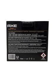 Resim Axe Dark Temptation Erkek Parfüm Edt 100ml Deodorant 150ml Set 
