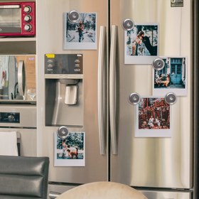 Resim 12 Adet Ağır Hizmet Yuvarlak Tabanlı Mıknatıslar, 16mm Nadir Toprak Buzdolabı Mıknatısları, Mutfak, Ahşap ve Metal Tutma Araçları için Gömme Delikli, Fotoğrafları, Notları ve Daha Fazlasını Düzenlemek İçin Mükemmel, Mutfak Düzenleme | Yuvarlak Mıknatıs Tasarım 