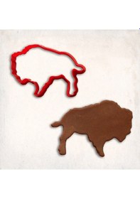 Resim Bufalo Kurabiye Kalıbı Şekillendirici Kopat KIrmızı 