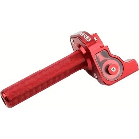 Resim Motion003 7/8 Cnc Alüminyum Motosiklet Gidon Sapları Kırmızı Hızlı Eylem Gaz Fren Kolu K 