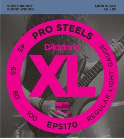 Resim D'addario Eps170 Bas Gitar Tel Seti. Xl. 45-100. Long Scale. Pros 