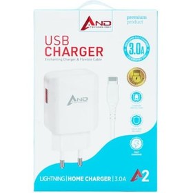 Resim And And İpone Usb Şarj Aleti 3,0 And-A2 