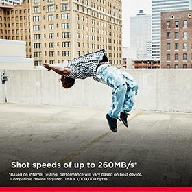 Resim SanDisk Extreme PRO SDHC UHS-II Hafıza Kartı V90 256 GB (300 MB/s, 8K, 4K ve Full-HD Video Kaydı, RescuePRO Deluxe, Darbeye Dayanıklı, Isıya Dayanıklı, Su Geçirmez ve Röntgen Korumalı) 