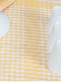 Resim Sarı Renkli Pöti Kare Kurulama Bezi,beslenme Ve Servis Peçetesi 
