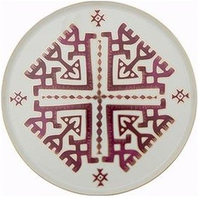 Resim Porland Arabesque Desen6 Düz Tabak 18cm 