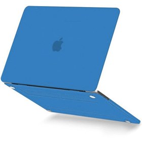 Resim ShopB Macbook Pro 13 2020 Macbook Buzlu Kapak - Mavi 