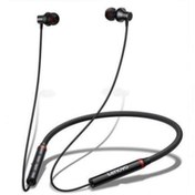 Resim LENOVO He05x Manyetik Neckband Kablosuz Bluetooth 5.0 Kulaklık Siyah 