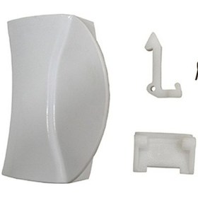 Resim Bosch Profilo Siemens Maxx Uyumlu Tutamak Kare Gri 