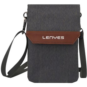 Resim Lenyes LB546 Rambler Serisi Su Geçirmez Polyester Mobil Aksesuar Çantası 
