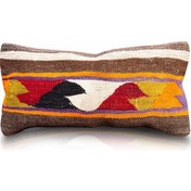 Resim Vintage Kilimli Yastık Kılıfı Pllwrec2458 - 30x60 