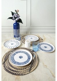 Resim Keramika Ocean Muse Nordıc Pasta Tabağı 22 Cm 4 Adet 22953-54 Çok Renkli 