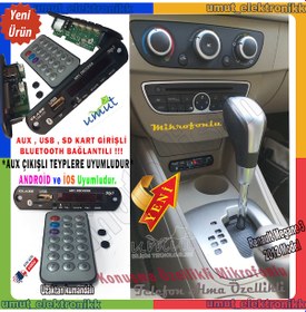 Resim Renault Megane 3 Bluetoothlu Oto Teyp Usb-sd-aux-mp3 Çevirici N11.406 