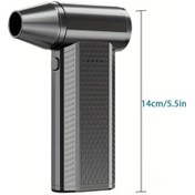 Resim Willowhaven Fourq Turbo Soğutucu Pembe Toz Üfleme 4 Hız 130000 Rpm 8000mah Type-c Şarj 