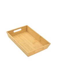 Resim Naturalovee Bambu Tepsi - 31x19,5x5,2 Cm Çok Renkli 