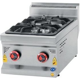 Resim CSA Karacasan 600 Seri Set Üstü Doğalgazlı Çift Gözlü Ocak 
