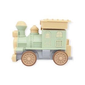 Resim Oyuncak Tren Işıklı Sesli Bas Gitsin 14CM - Yeşil - 8068A 