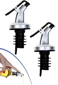 Resim safestore 2 Adet Şişe Ucu Damlatmaz Servis Aparatı Damlalık Yağdanlık Tıpa 