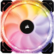 Resim Corsair HD120 High Performance PWM RGB 120 mm Fan (Fan Kontrolcülü) 