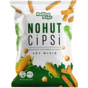 Resim ROLLING POPS Süt Mısır Nohut Cipsi 56g 