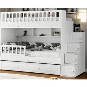 Resim Kardelen Mdf Çelik Profilli Yavrulu Ranza Byz M1 